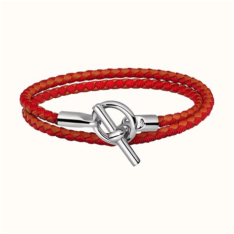 hermes bracelet femme|bracelet hermes argent et cordon.